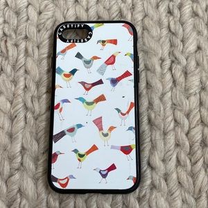 Casetify Bird Pattern IPhone SE case
